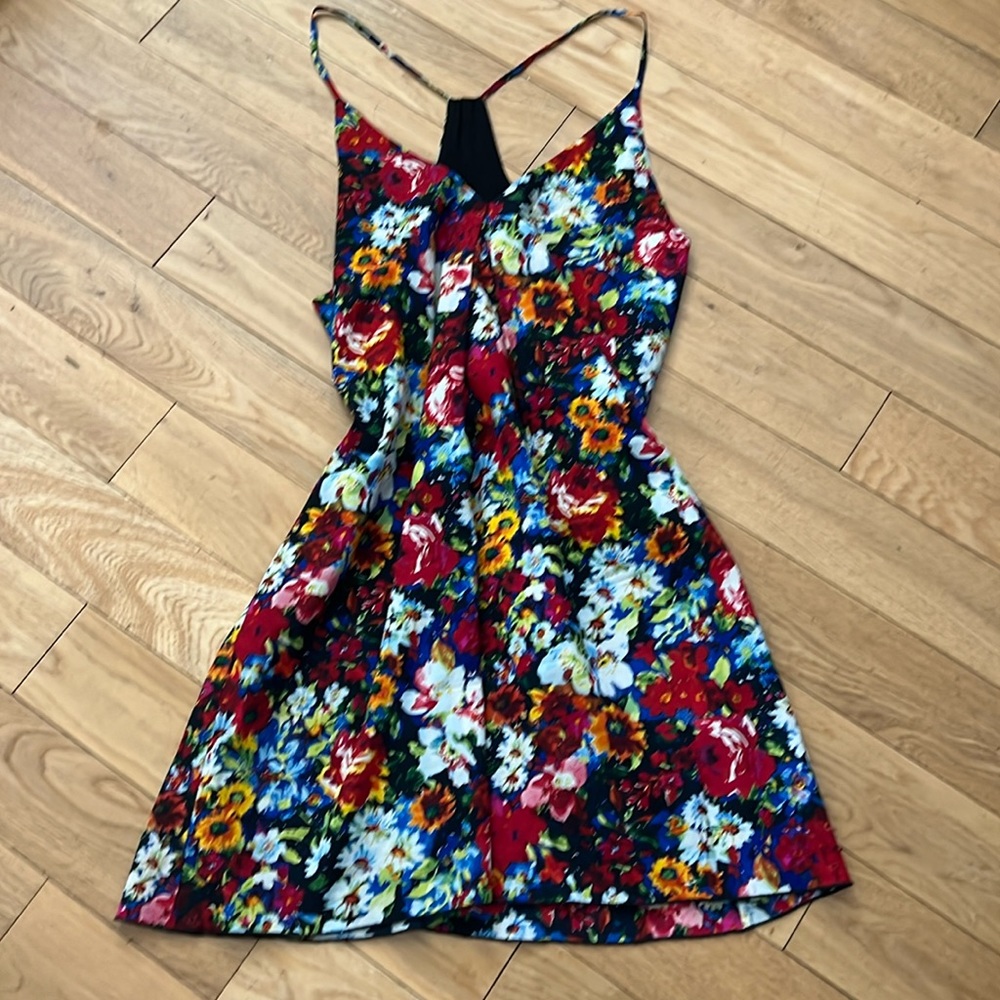 Alice+Olivia Mini Floral Dress